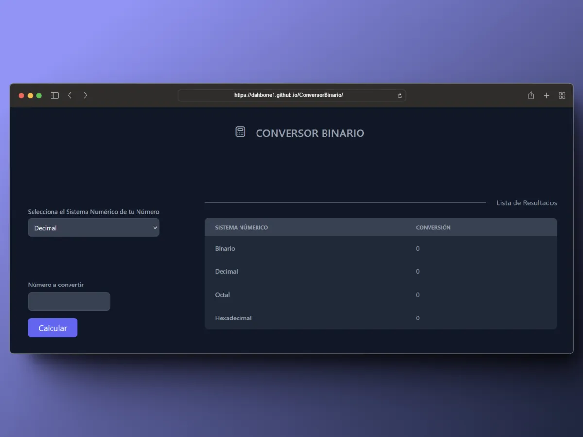 Página web sencilla con buen diseño