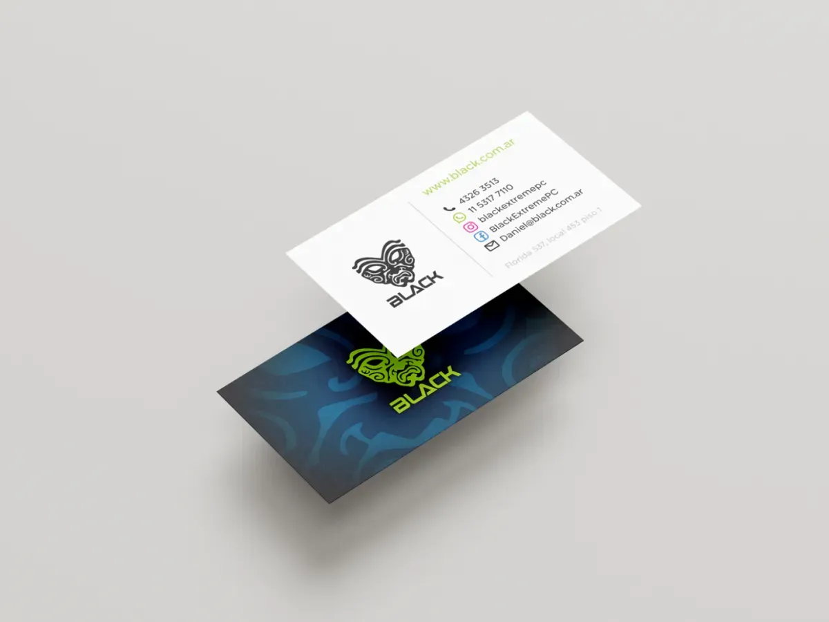 Diseño de tarjeta personal o empresarial 