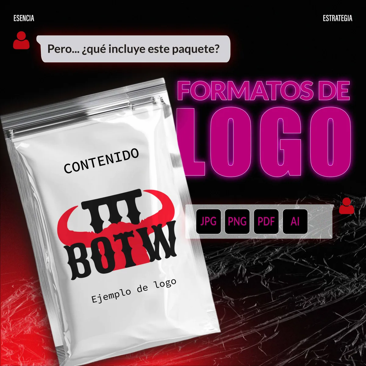 Servicio Profesional: Creación de Logo + Manual de Marca