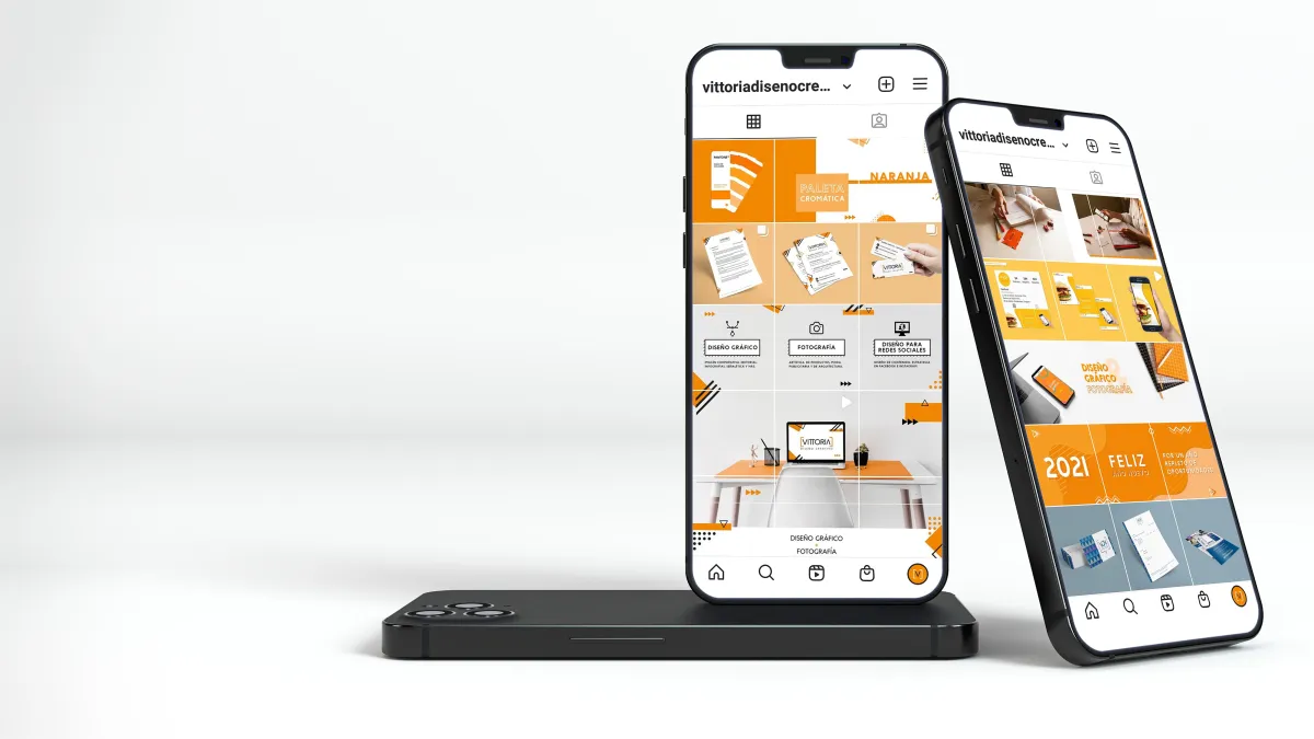 Diseño para redes sociales, con gran impacto visual