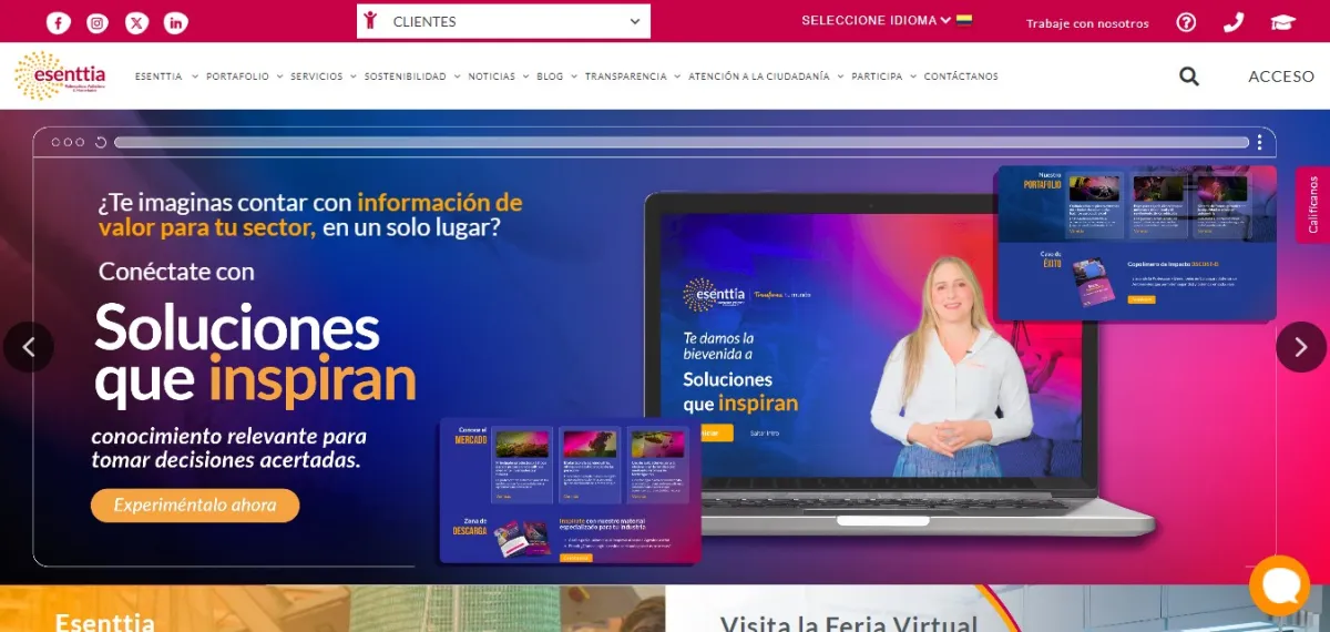 Creación de sitio web