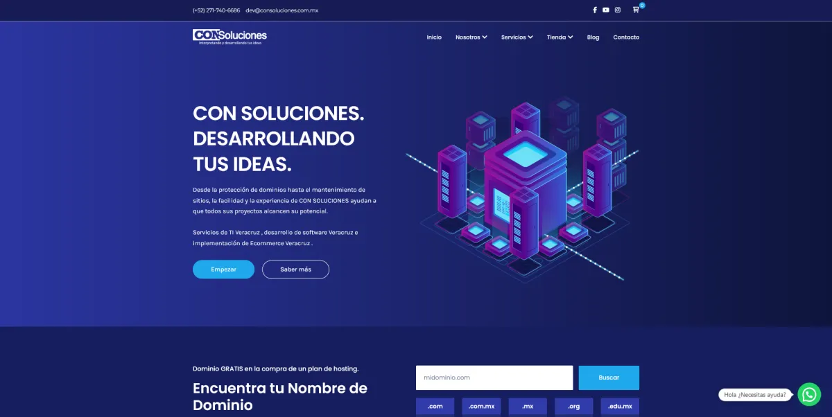 Tu Página Web Personalizada y Sistemas a Medida