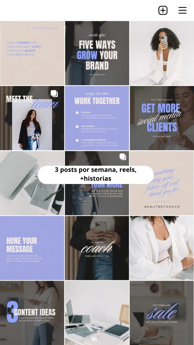 Manejo y diseño de tu posts para redes Instagram, Facebook, Tik tok