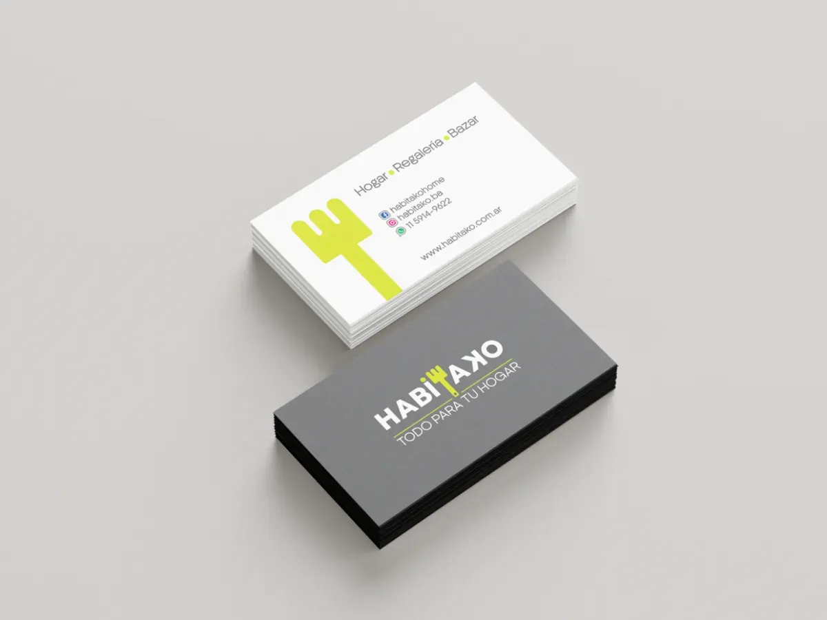 Diseño de tarjeta personal o empresarial 