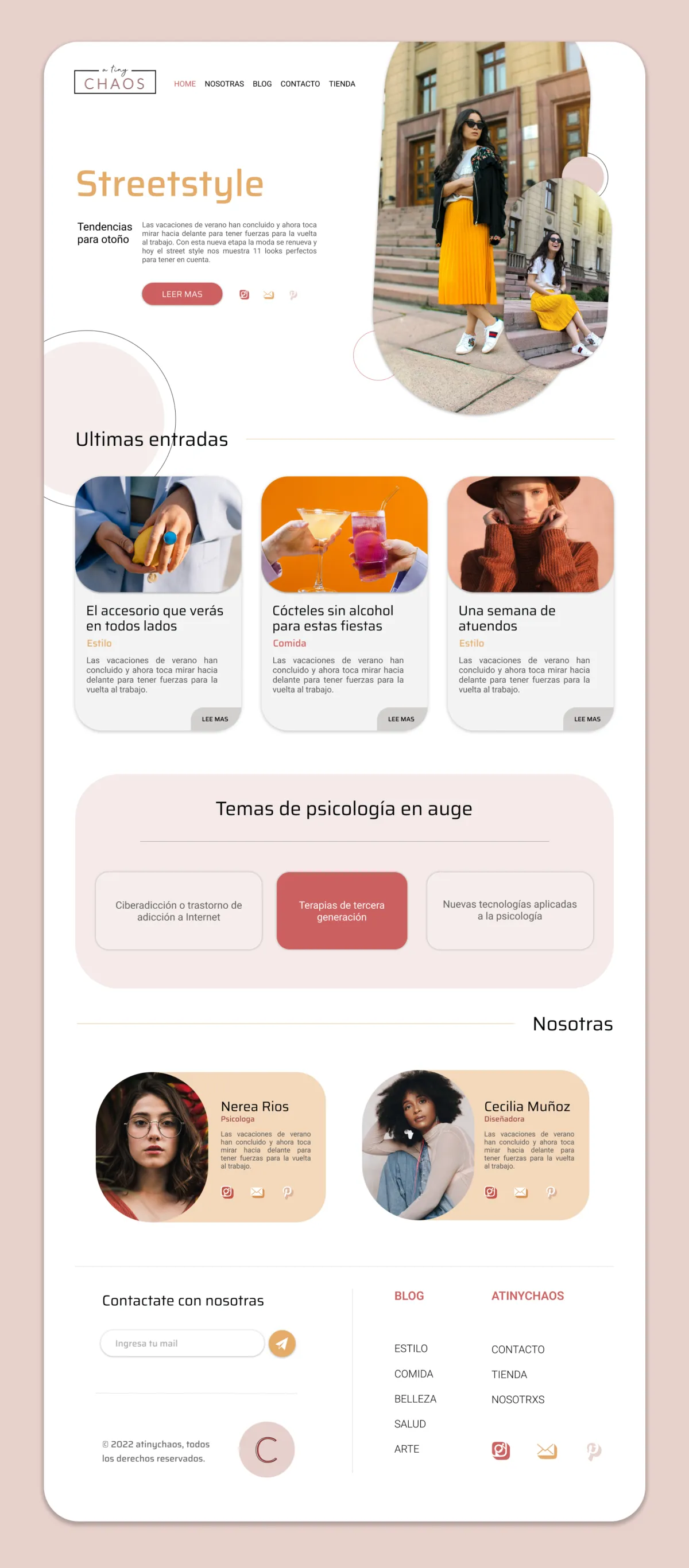 Diseño UX-UI para Web o App