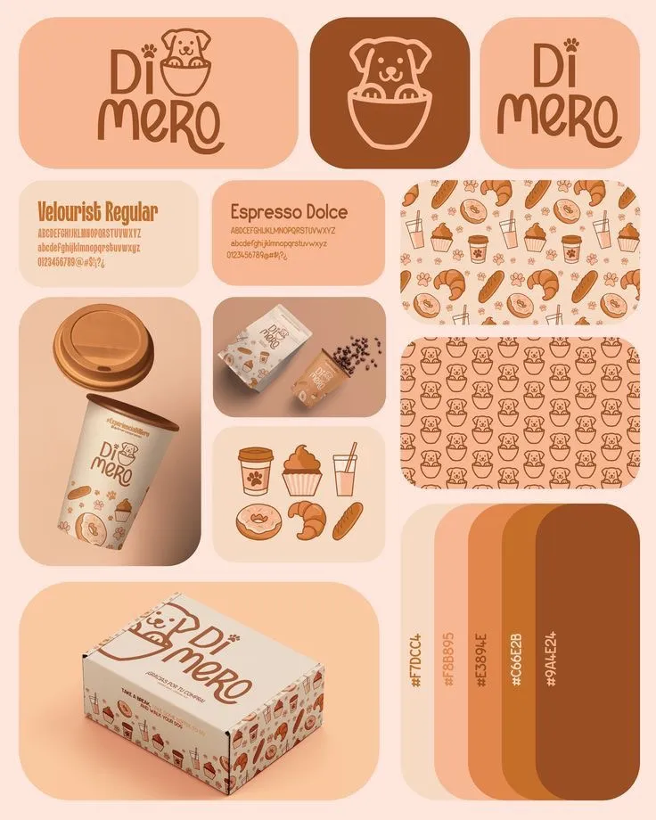 El diseño Gráfico, ya sea elaboración de logo, branding, identidad visual, redes sociales y más.