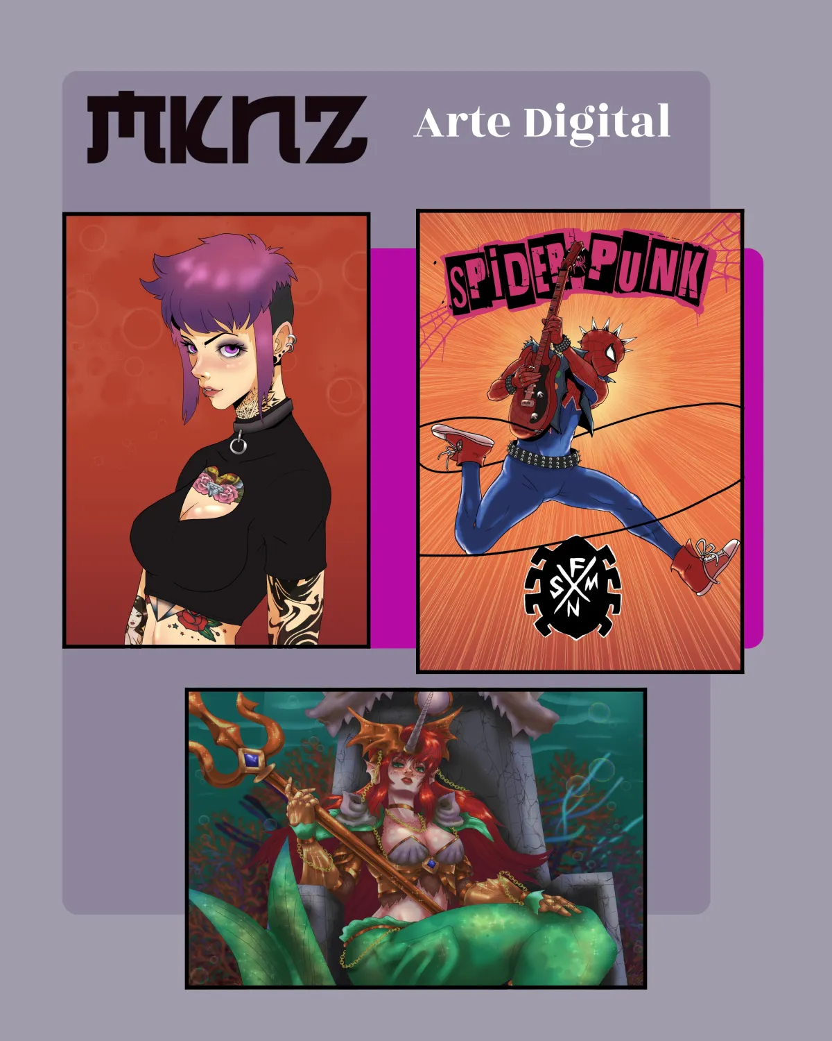 Ilustraciones digitales.