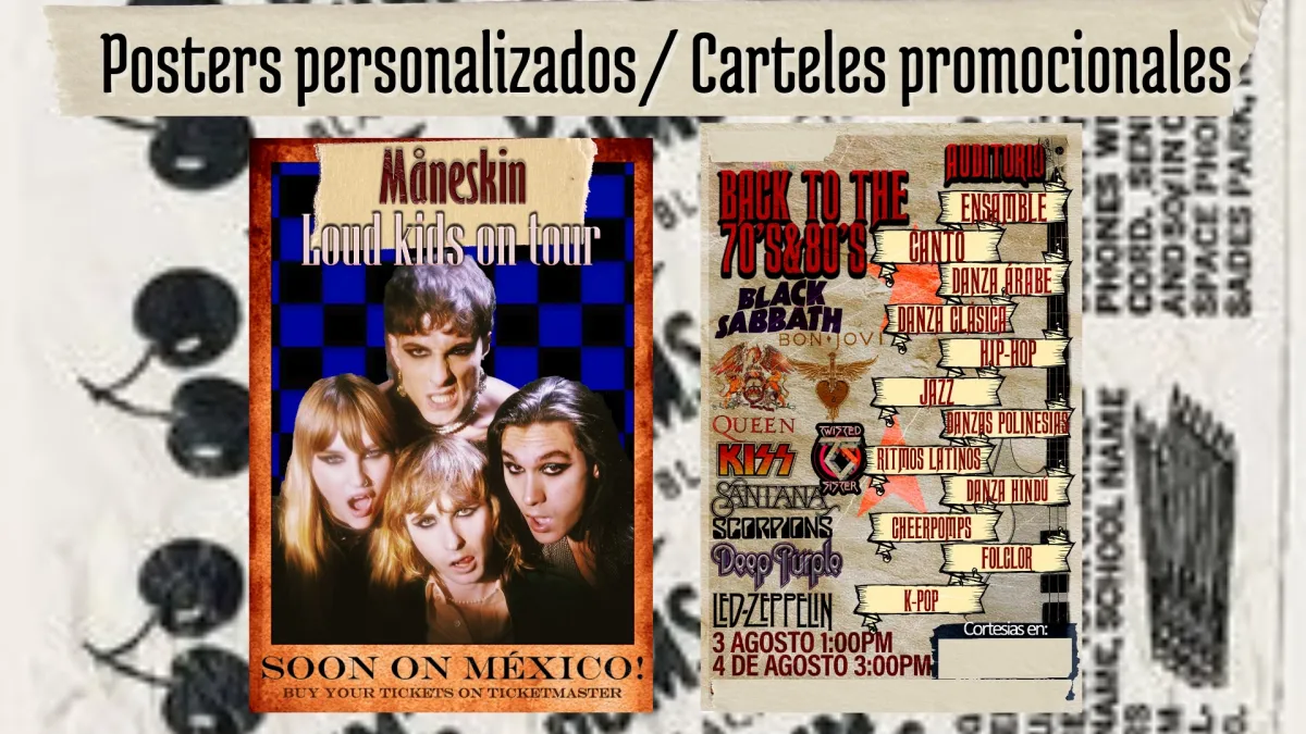 Diseño y edición, al igual que creación de logos y diseños para tu negocio 