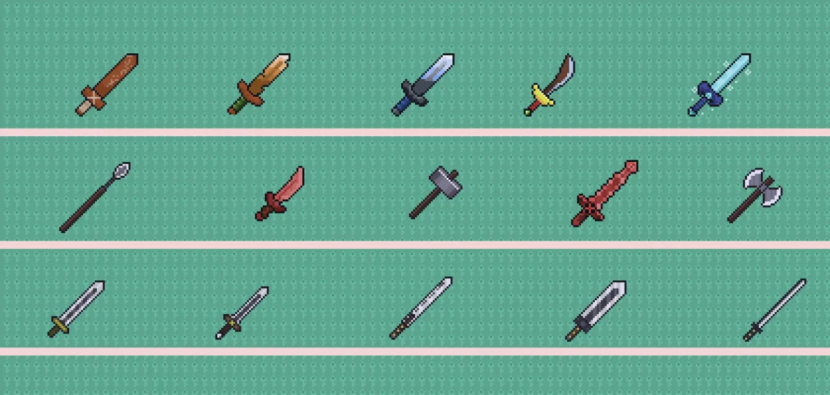 Creare para ti personajes pixel art simples y los animare