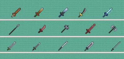 Creare para ti personajes pixel art simples y los animare