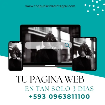 PAgina WEB en 3 dias