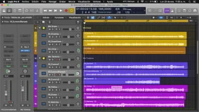 Producción musical, mezcla y master