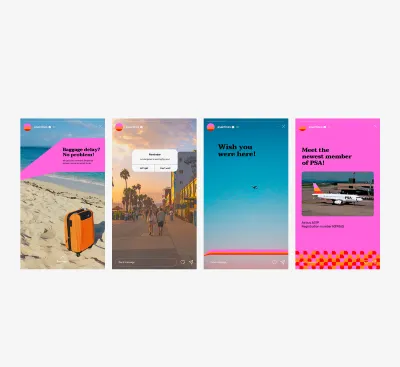Diseño de posteos y stories para Instagram/Facebook