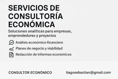 Consultoría económica para PyMEs y emprendedores