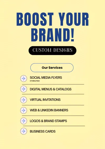 I will design modern social media flyers and posts