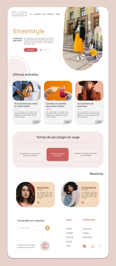 Diseño UX-UI para Web o App
