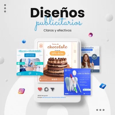 Creación de flyer publicitarios