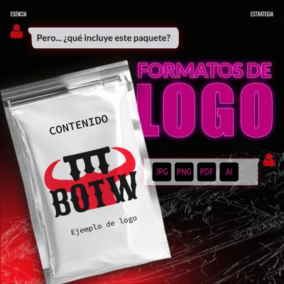 Servicio Profesional: Creación de Logo + Manual de Marca