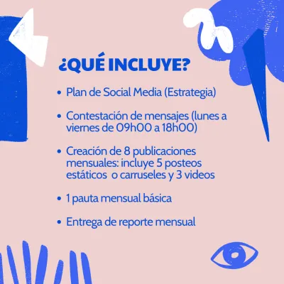 Community manager para Instagram (Plan emprendedores)