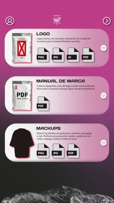 Servicio Profesional: Creación de Logo + Manual de Marca