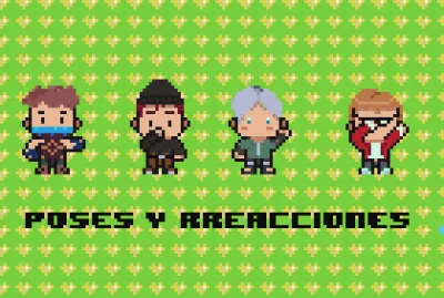 Creare para ti personajes pixel art simples y los animare