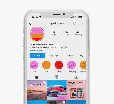 Diseño de posteos y stories para Instagram/Facebook