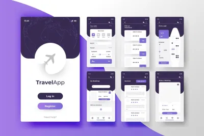 Diseñaré una aplicación moderna. Diseñador UI y UX