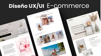 Voy a hacer UI UX diseño para su diseño web Ecommerce