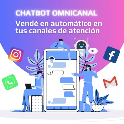 Desarrollo de asistente virtual automático | Chatbot omnicanal