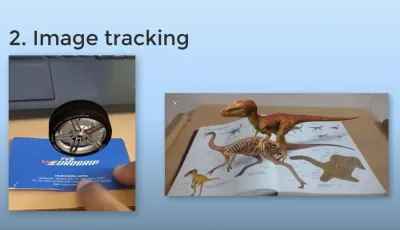 Desarrollaré aplicaciones de realidad aumentada usando arcore y arkit