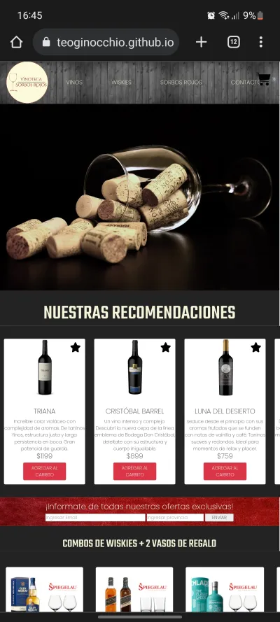 Sitios Web de presentacion de Marca o producto.