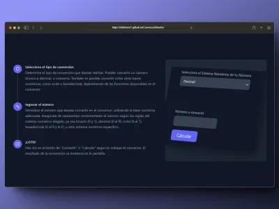 Página web sencilla con buen diseño