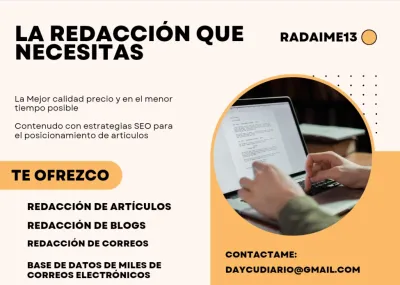 Redacción y escritura 