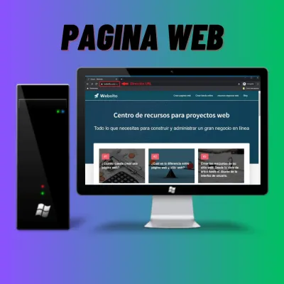 Sitio web responsive para tienda online o uso personal.