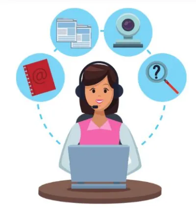 Atención al cliente de manera virtual