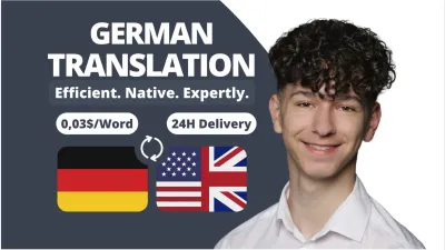 traducir inglés a alemán o traducir alemán a inglés profesionalmente