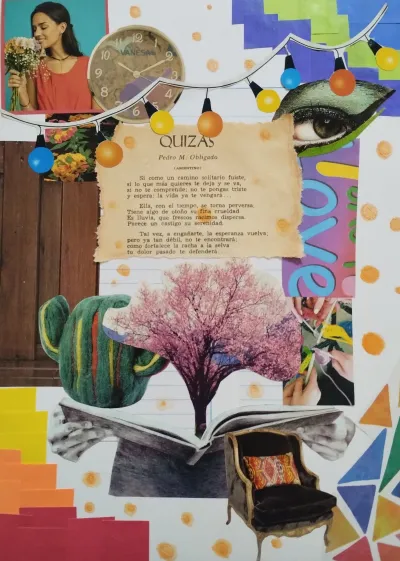 tomar fotos y escribir