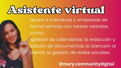 Asistente virtual por hora