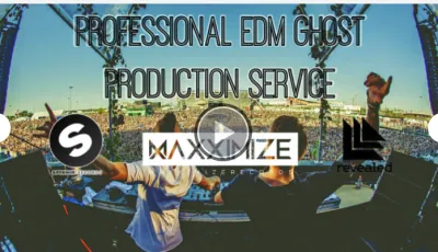 Sere tu productor fantasma, servicio de producción musical edm
