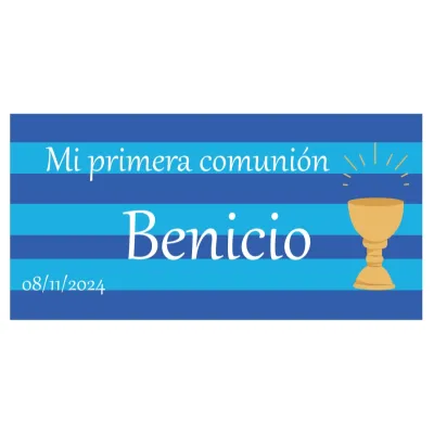 Tarjetas de invitación, presentación, comunión, etc.